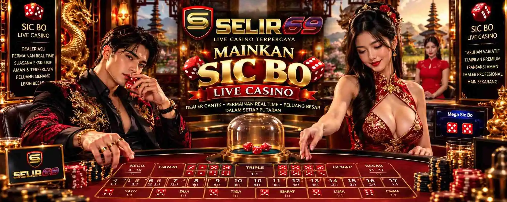 Sic Bo Live Casino