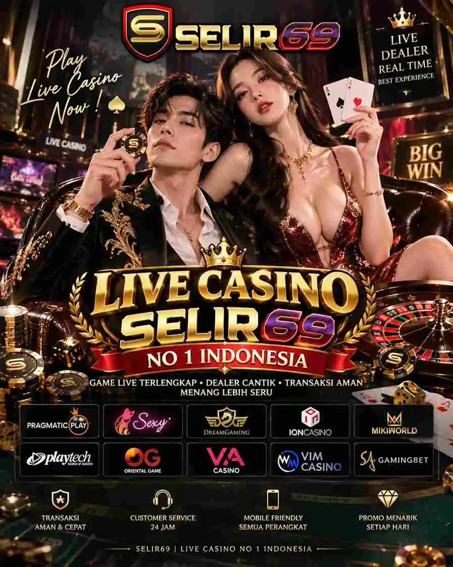 Studio dan Dealer Live Casino SELIR69